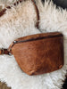 Bumbag BELLA in Cognac Vintage buffelleer