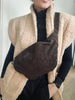 Bumbag CARGO Suède Bruin
