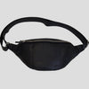 Bumbag van zwart buffelleer - small