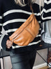Bumbag m. contrast - Cognac