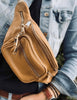 Bumbag MAY met Gouden ritssluiting – leer