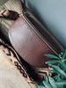 Bumbag met luxrem - Dark brown