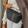 Bumbag met ronde studs - Deluxe kwaliteit