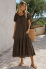 Jurk Zenith Moro brown