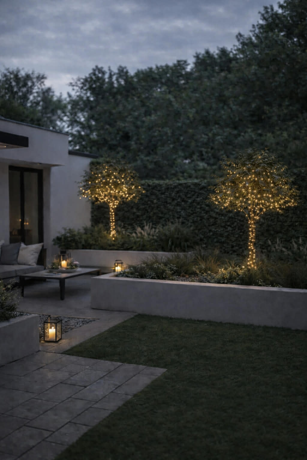 Lichtslinger met zonnepanelen en USB - 480 led lampjes