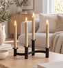 LED Kaarsen 4 st. - Zand