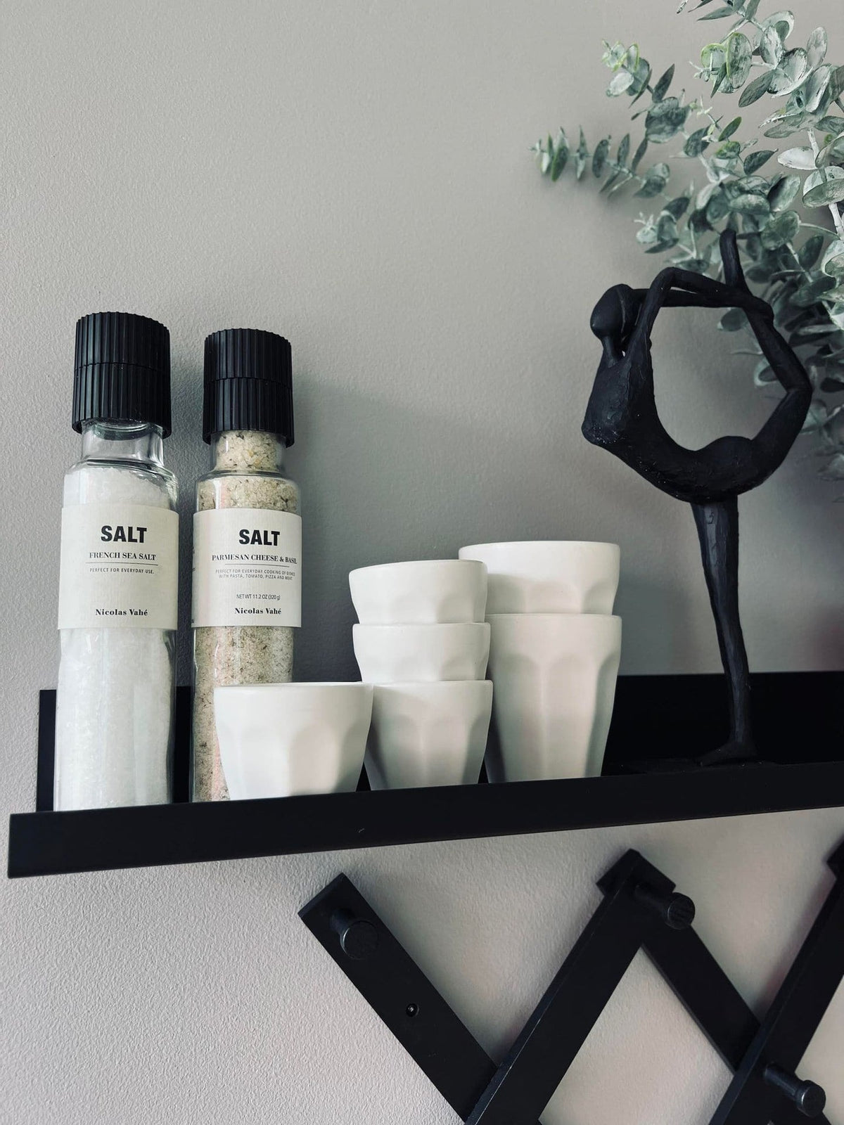 Cafe´ krus 330 ml - Hvid porcelæn 4 stk - VIAMAJA.DK