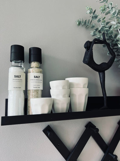Cafe´ krus 330 ml - Hvid porcelæn 4 stk - VIAMAJA.DK