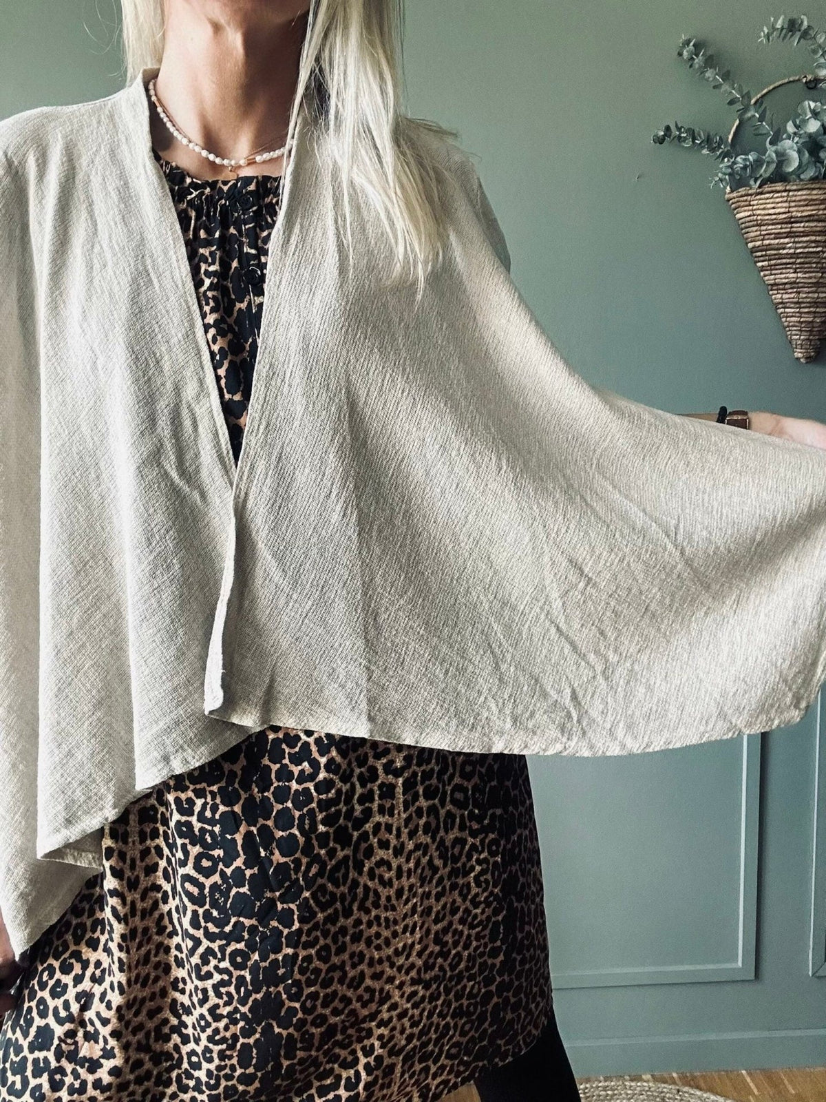 Cardigan Lianna hørmix - VIAMAJA.DK