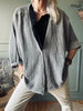 Cardigan HANNA Stone linnenmix