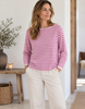 Blouse Cashmere mix - Rose
