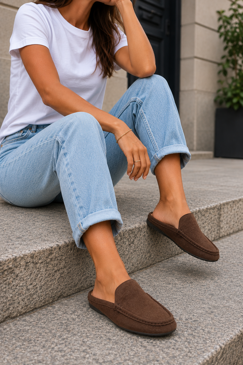 Slip-on loafers - Bruin