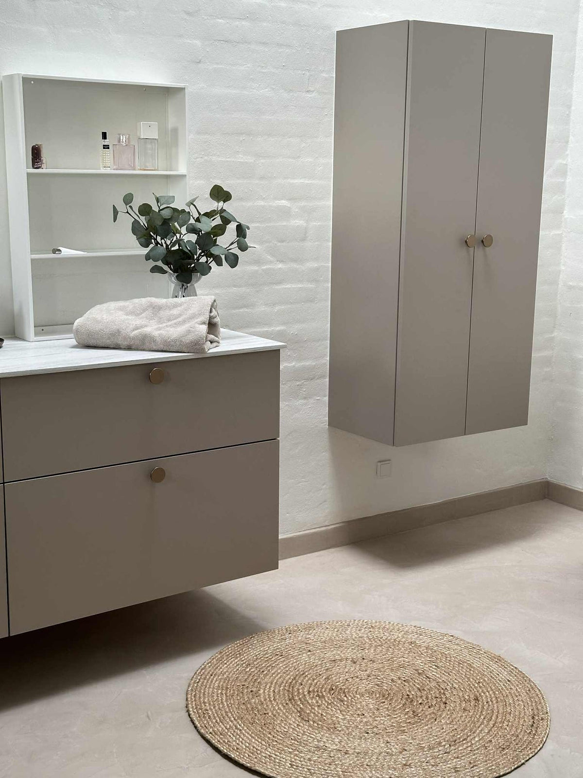 Jute vloerkleed - 90 cm