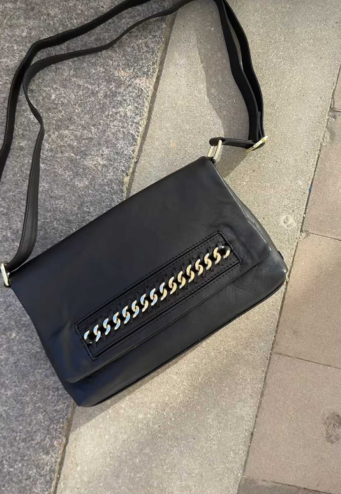 Clutch met gouden ketting - Big
