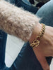 Chunky armband  // Verguld