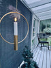 Cirkel ophanging / Kandelaar of vaas – Goud – Ø20