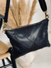 Clutch - Black HALLY van zacht leer
