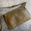 Clutch / tas OFELIA Khaki