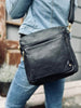 Cross over "small black lady" in zacht leer
