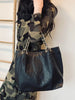 Crossbody BLACK met 2 tasriemen