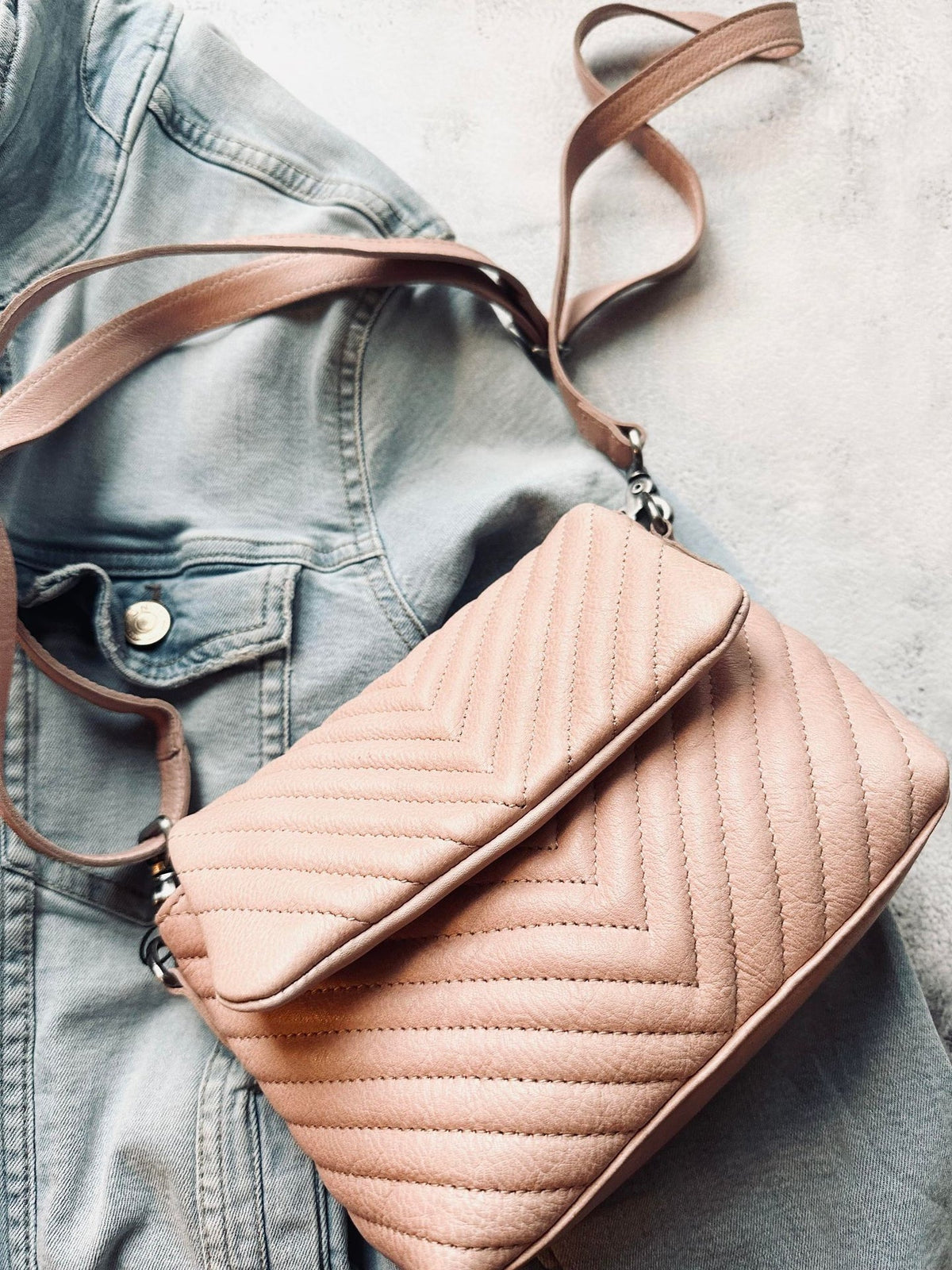 Crossbody Rose mary – Blød skindkvalitet - VIAMAJA.DK