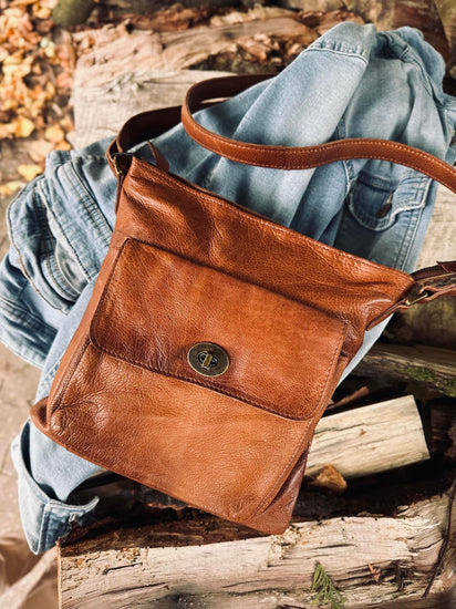Crossover JACO Walnut - Blød skind - VIAMAJA.DK