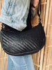 Crossover / schoudertas XENIA - Black vlecht
