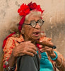 Cubaanse vrouw met sigaar – Kleuren - Nieuw formaat 30x40