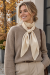 Sjaal square - Beige
