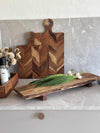 Serveerplank op pootjes 65 cm