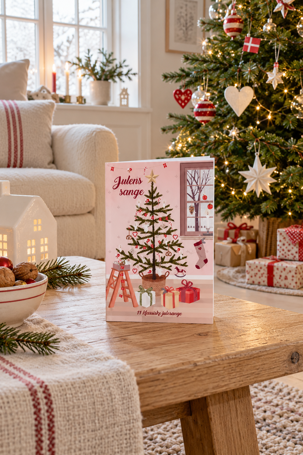 Kerstliedjesboekje met Deense kerstliederen - 4 stuks – Kerstliederen