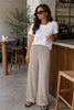 Broek Trine Dark beige