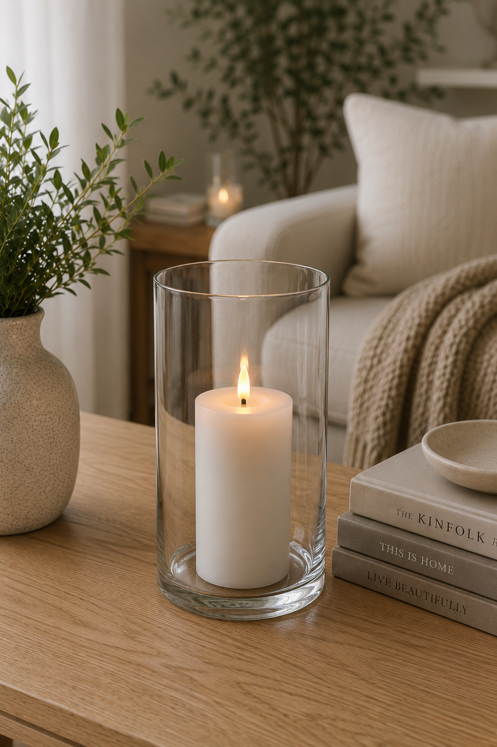 Blokkaars Nordic white - Meerdere maten