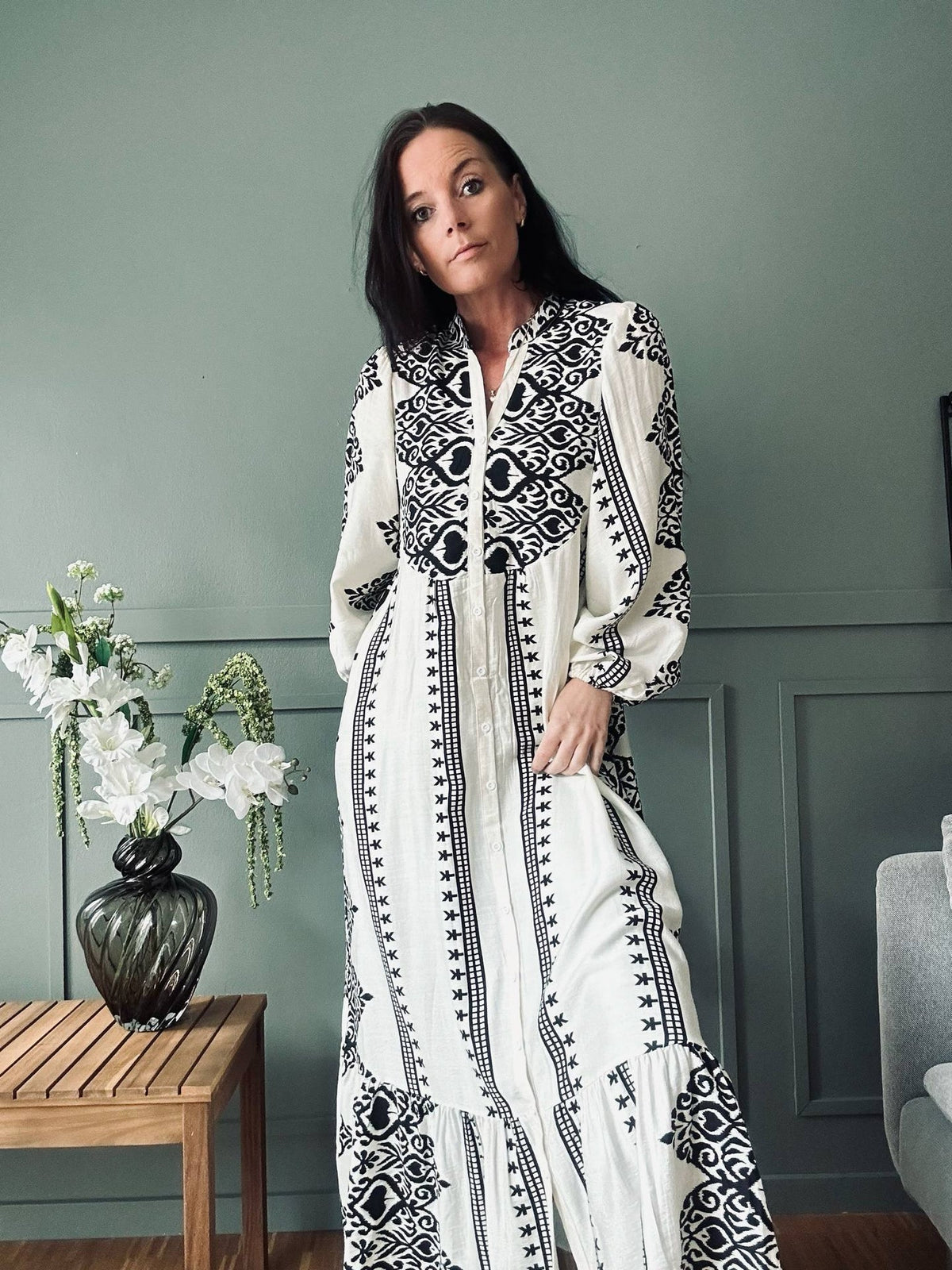 Jurkje Beige - Boho katoen