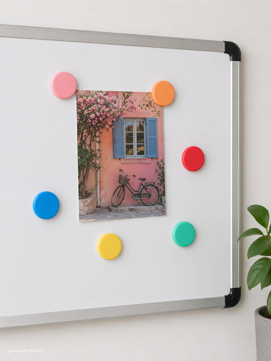 Magneten voor whiteboards - Color 6 stuks