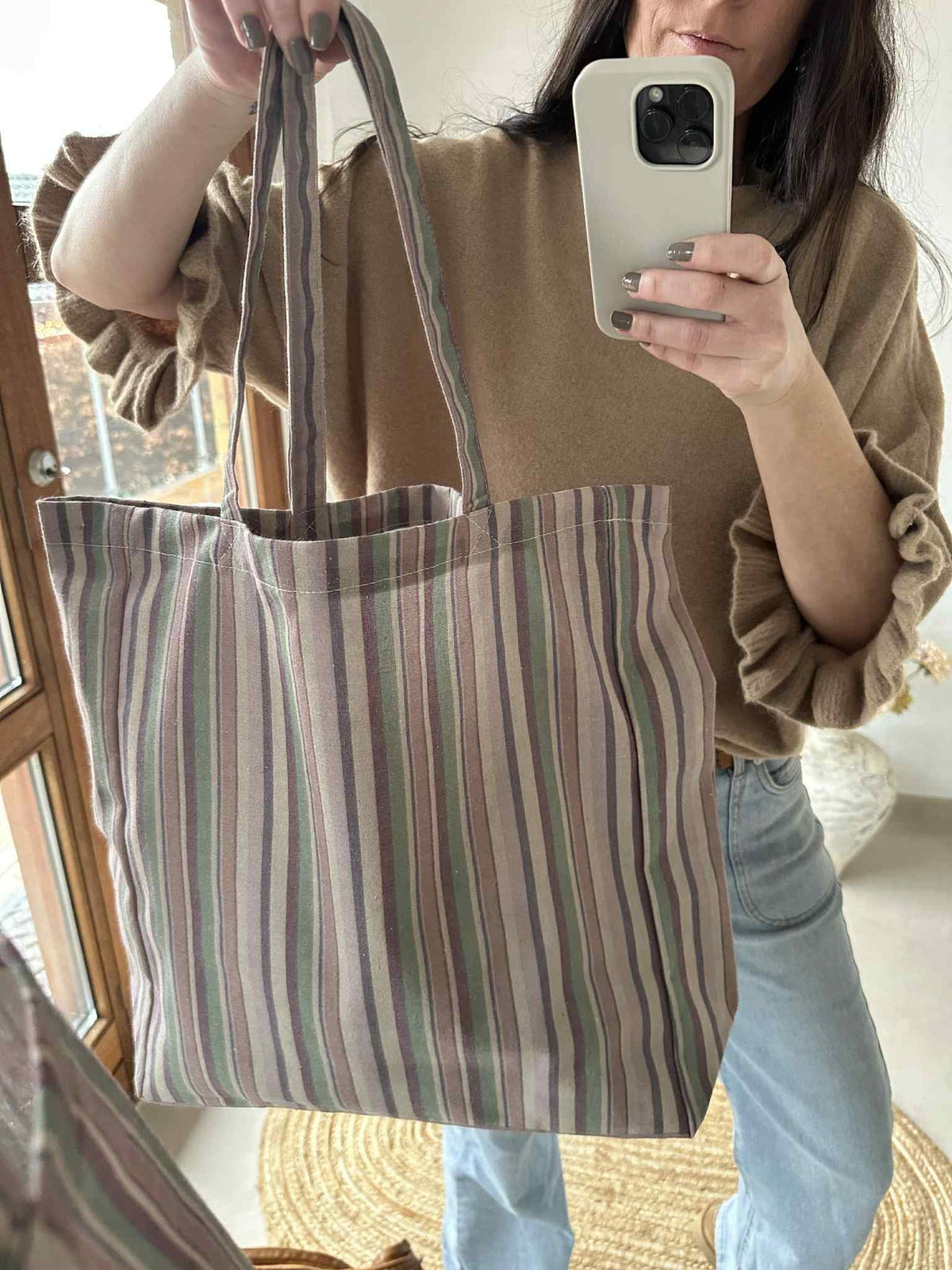 Shopper Gestreept