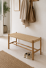 Bankje Eik naturel - 90 cm