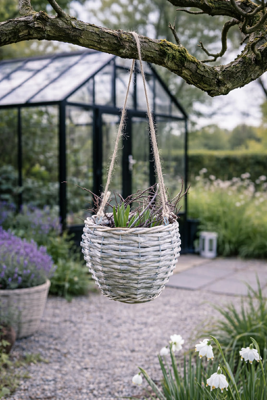 Plantenmandje met ophanging