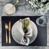 Placemat 30x45 - Buffelleer Zwart