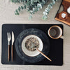 Placemat - Zwart buffelleer