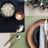 Placemat - Omkeerbaar Groen / Zwart