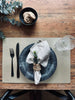 Placemat – Omkeerbaar Zwart / Mat goud