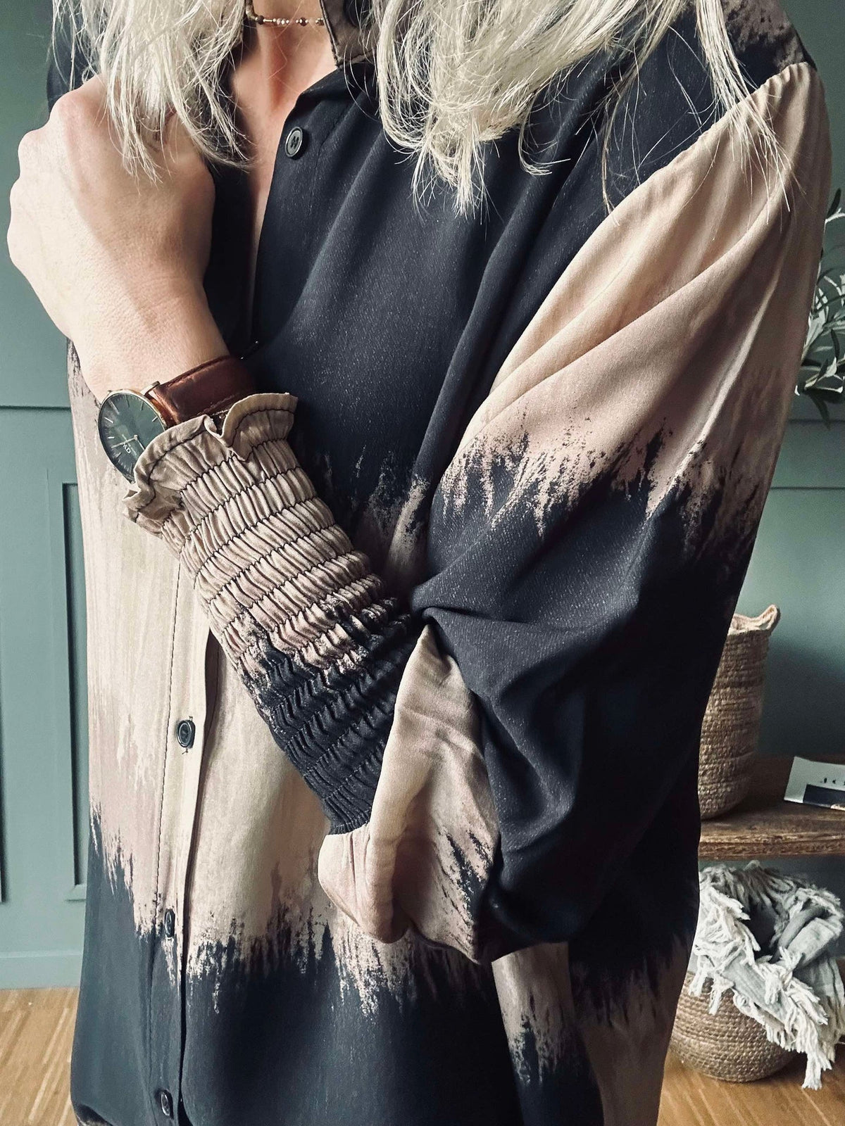 Jurk Merle Dark Camel
