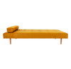 Daybed in mosterdgele velours