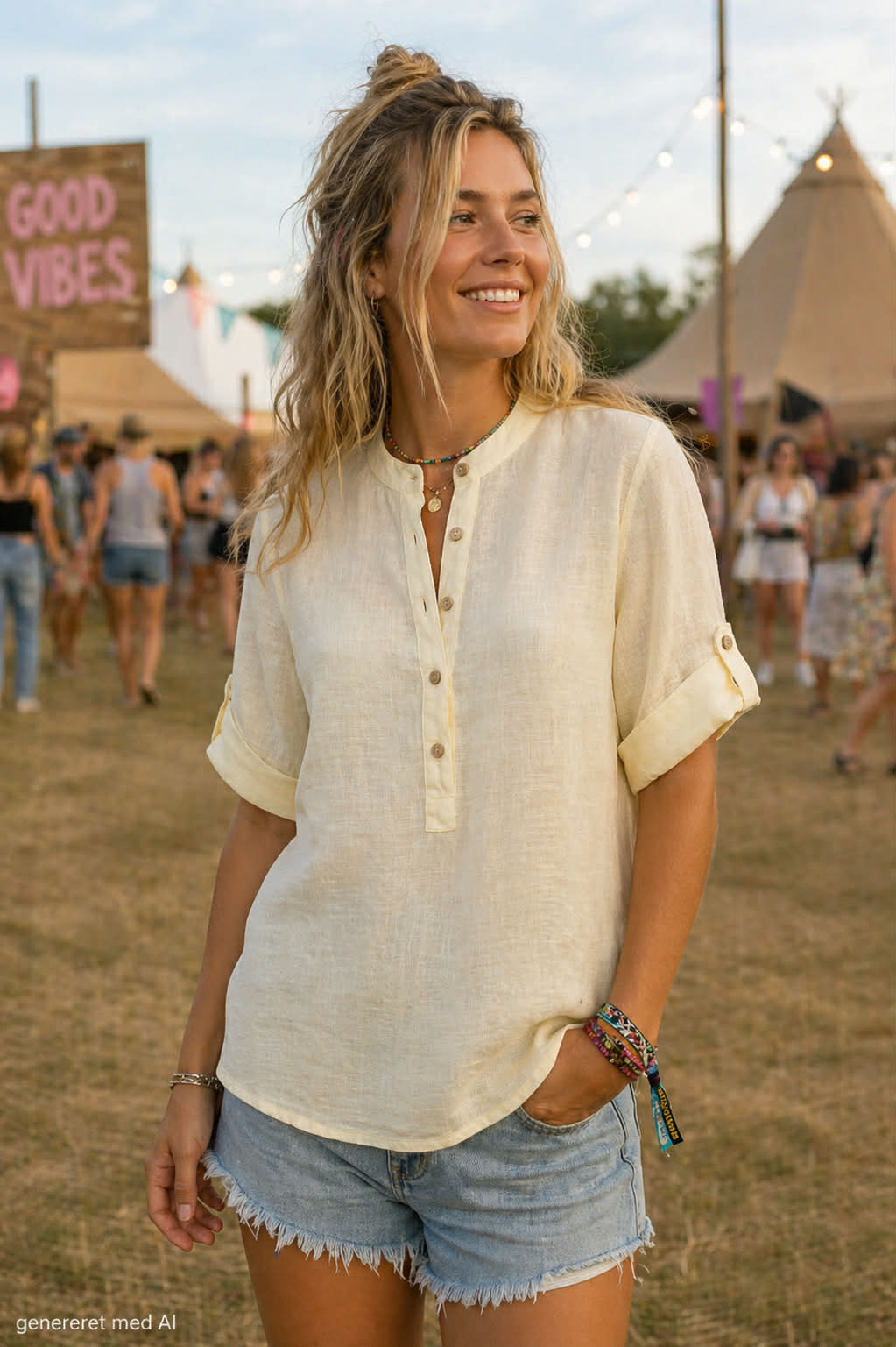 Overhemdblouse Larisa - Flea