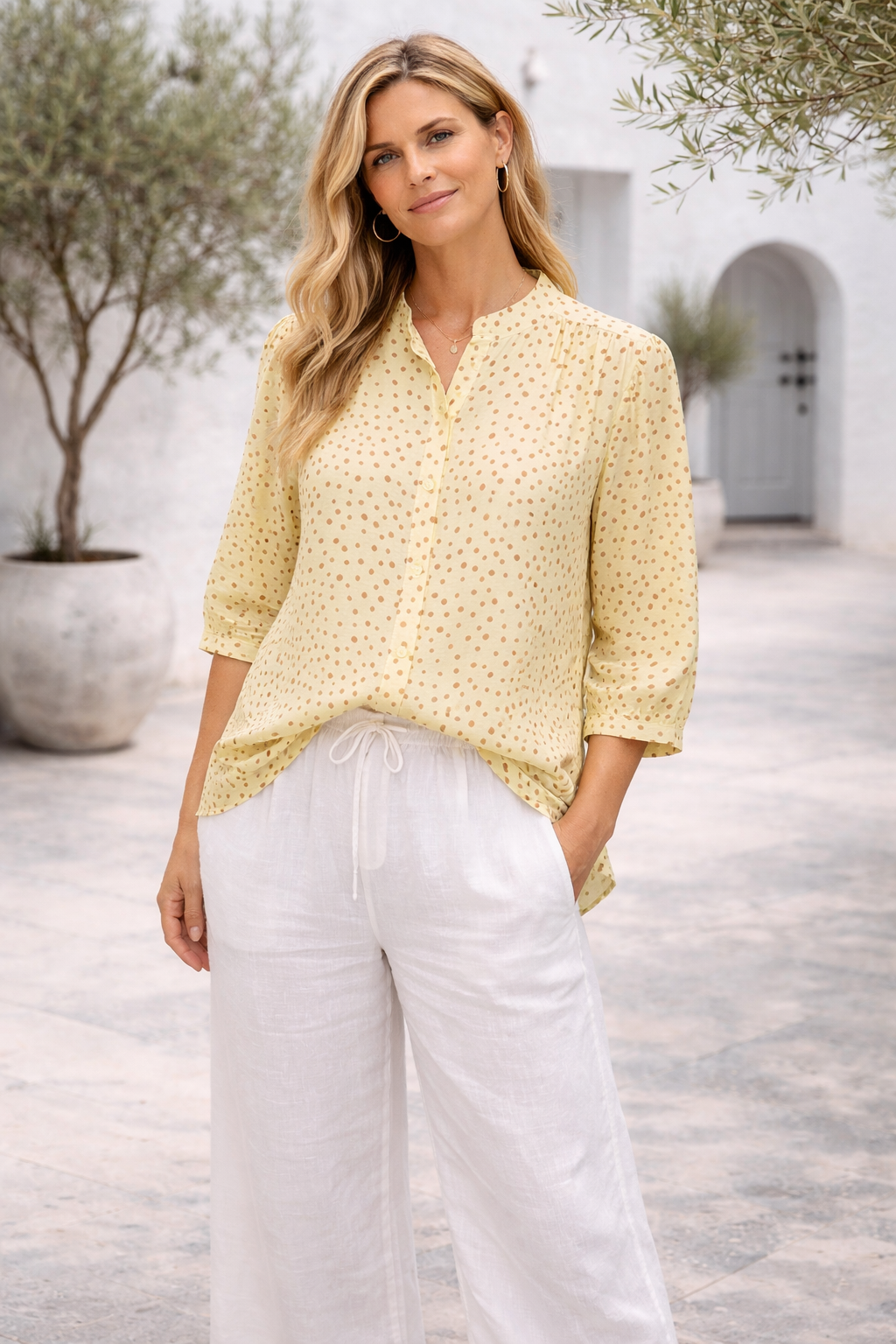 Blouse Destiny Giallo