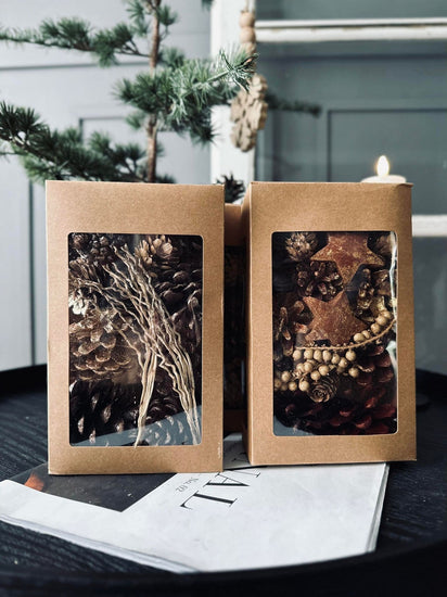 Deko box til juledekoration - VIAMAJA.DK