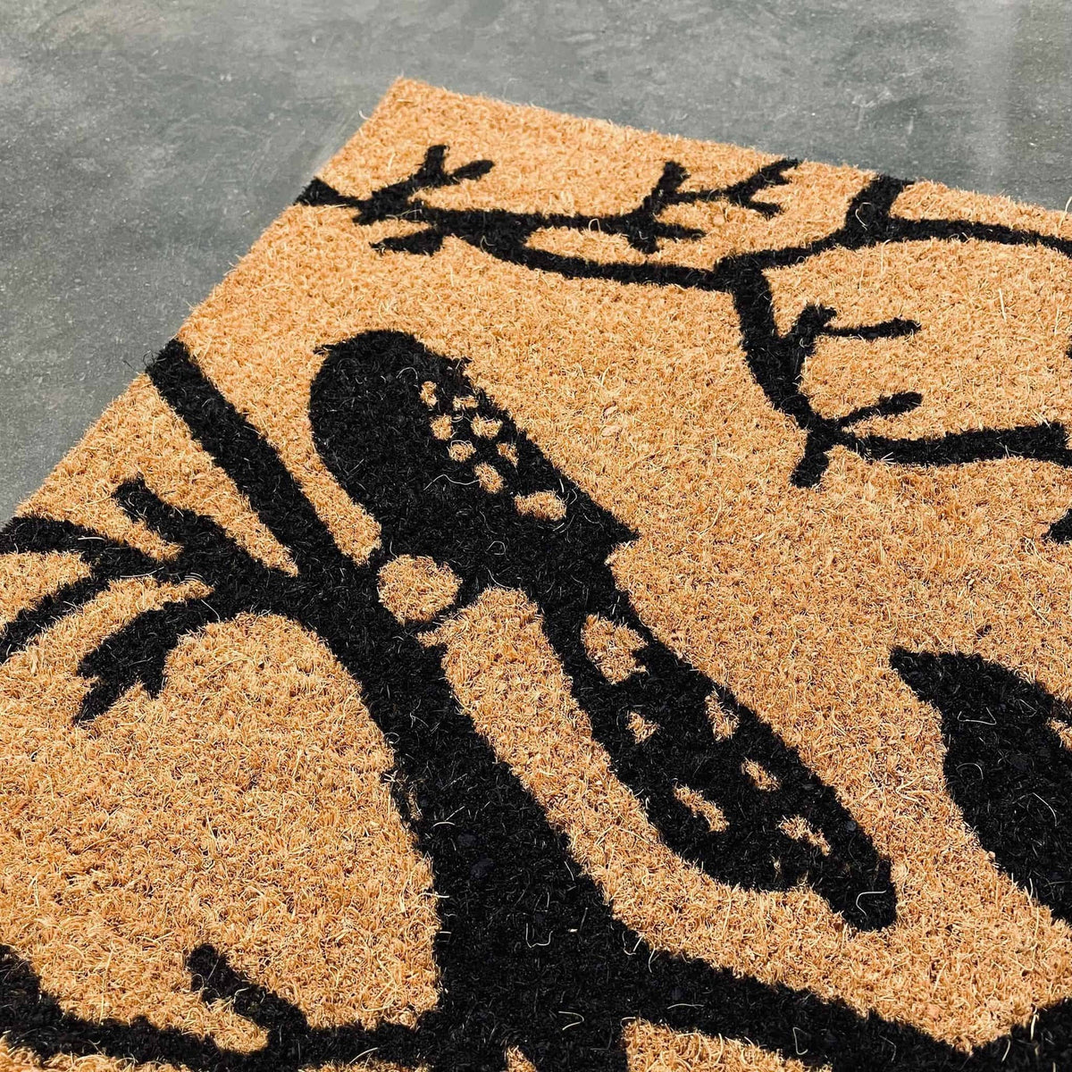 Dørmåtte fugle 45x75 kokos - VIAMAJA.DK