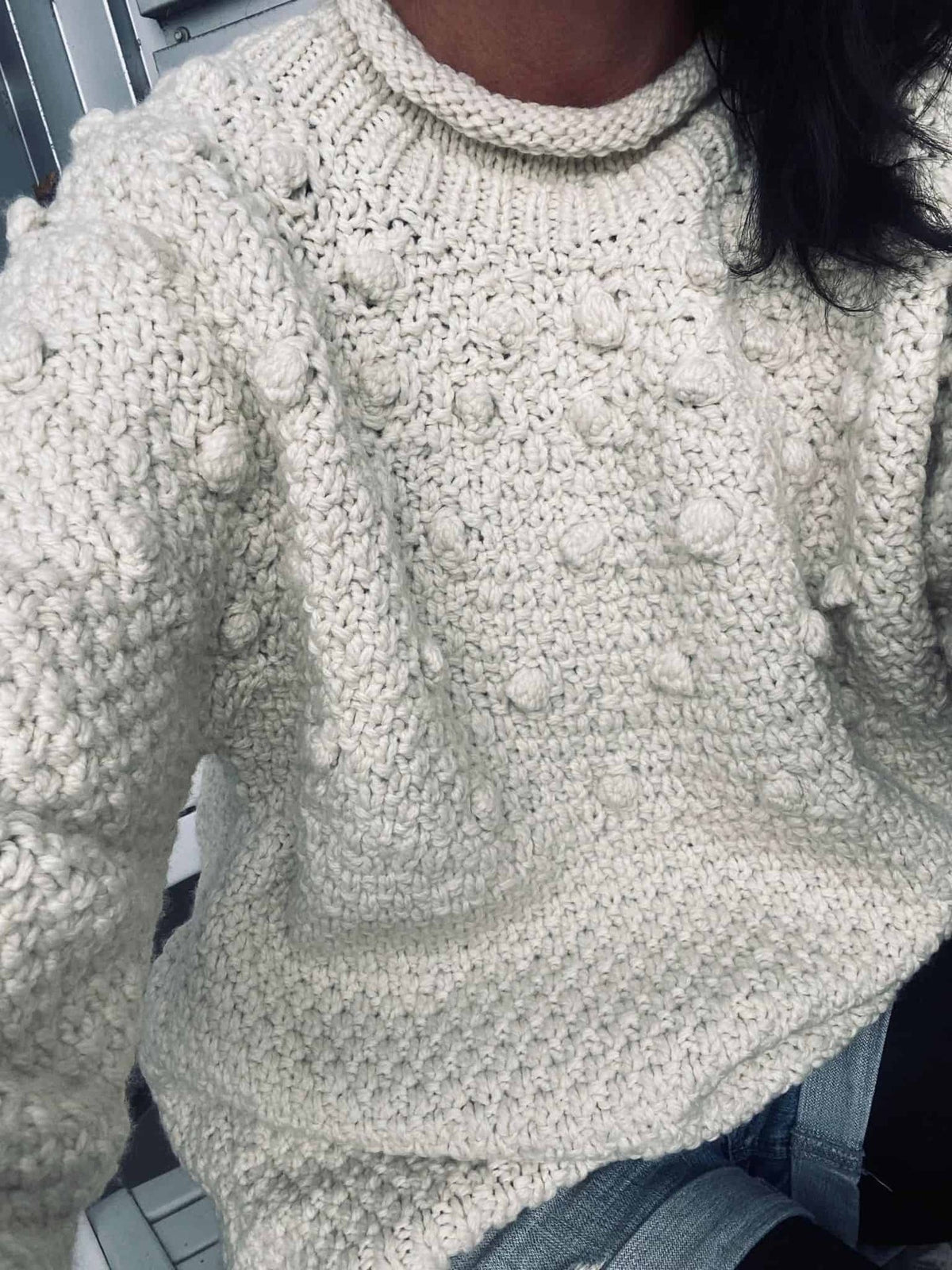 DOT Sweater – M/L - VIAMAJA.DK