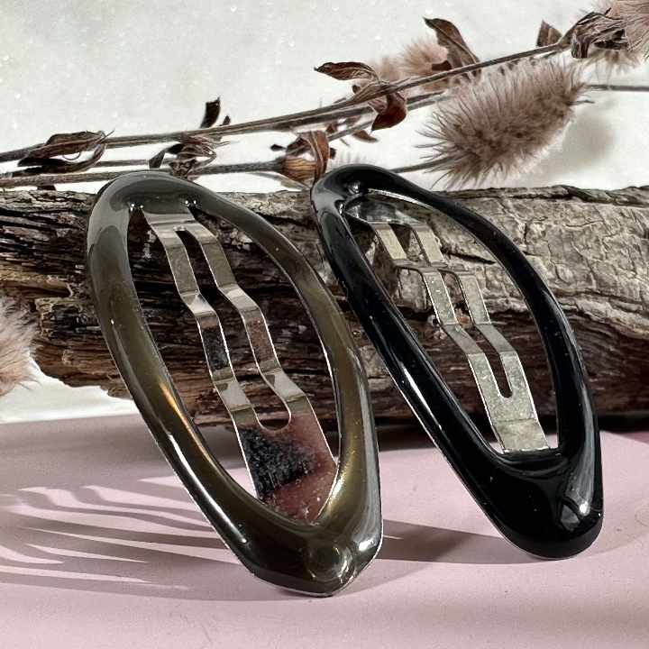 Haarspelden Brown / Black - 4 stuks